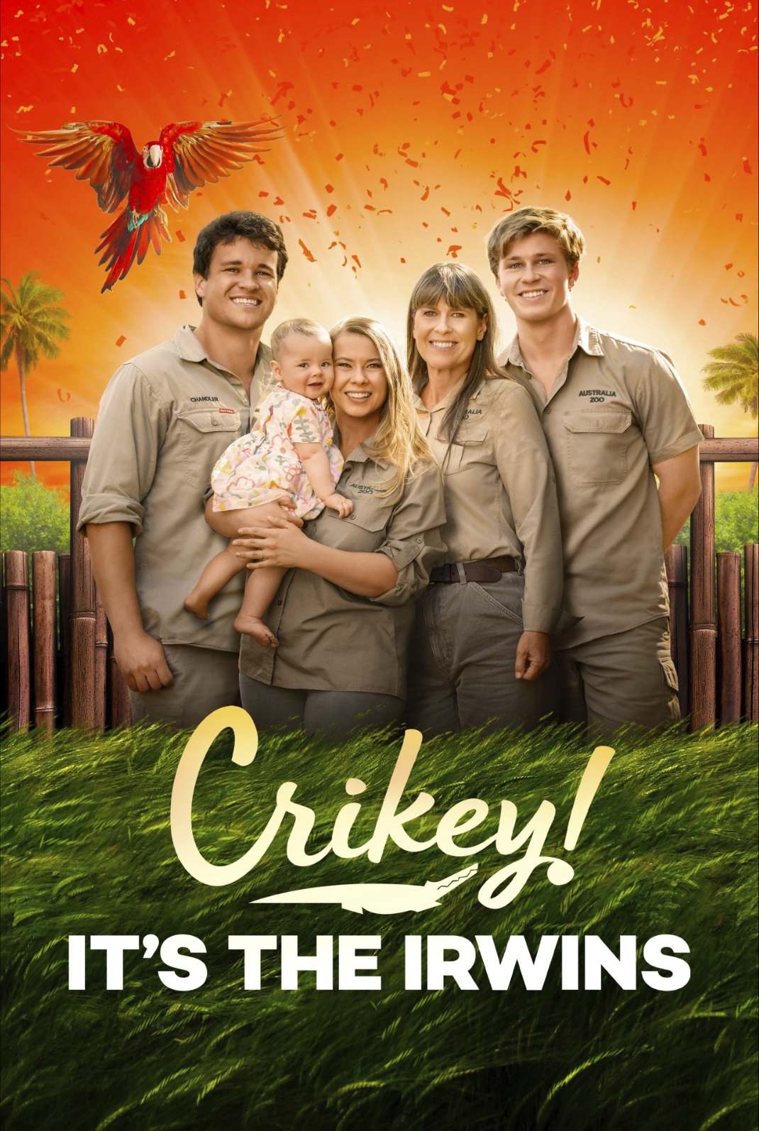 Crikey! It's the Irwins (Animal Planet) poster
