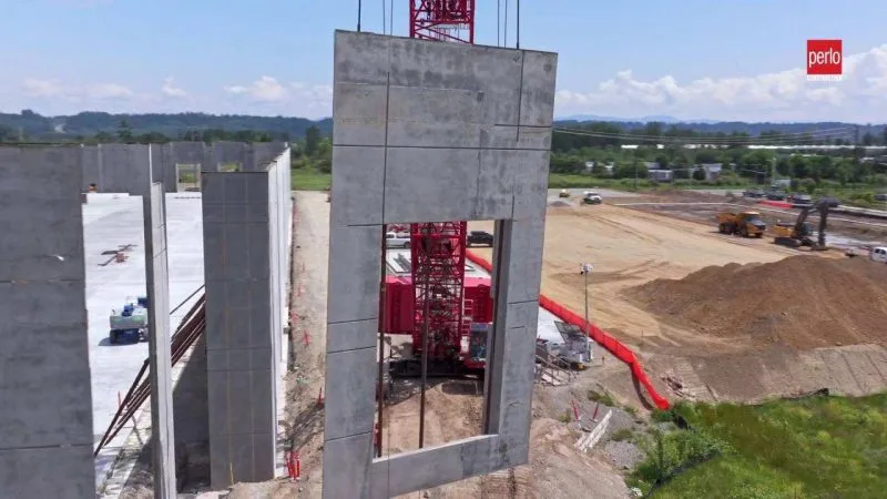 Auburn 12 wall lift, Perlo Construction — construction documentation